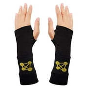 CopperJoint Hand Wrist Support Brace – Copper Compression Wrist Sleeve Men, Functional Hand Compression Sleeve Women for Gaming Support Brace, Yoga, Tennis, Knitting, Sports (Pair, Medium)
